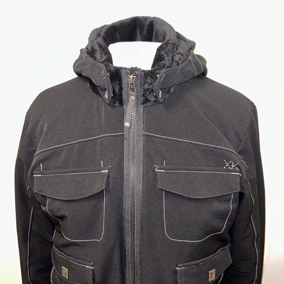 MOUNTAIN HARDWARE WOMENS JACKET BLACK - Picture 2 of 12